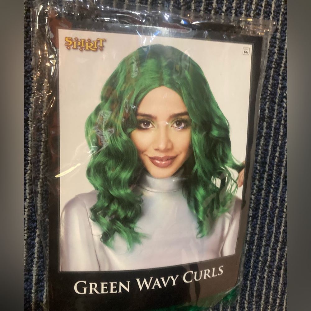 St Patrick’s Day wig long Curly Wavy Green Pink Elf Xmas Cosplay chose your wig